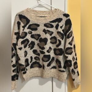 Leopard Print Sweater